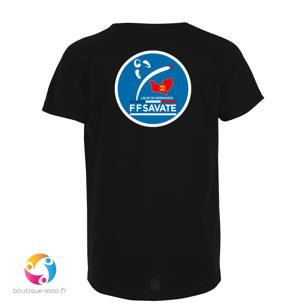 TEE-SHIRT SPORT HOMME - Ligue de Normandie de Savate