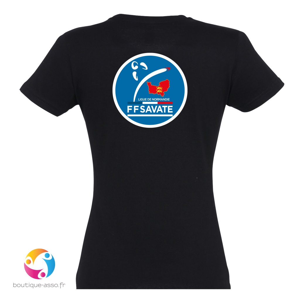 TEE-SHIRT FEMME - Ligue de Normandie de Savate