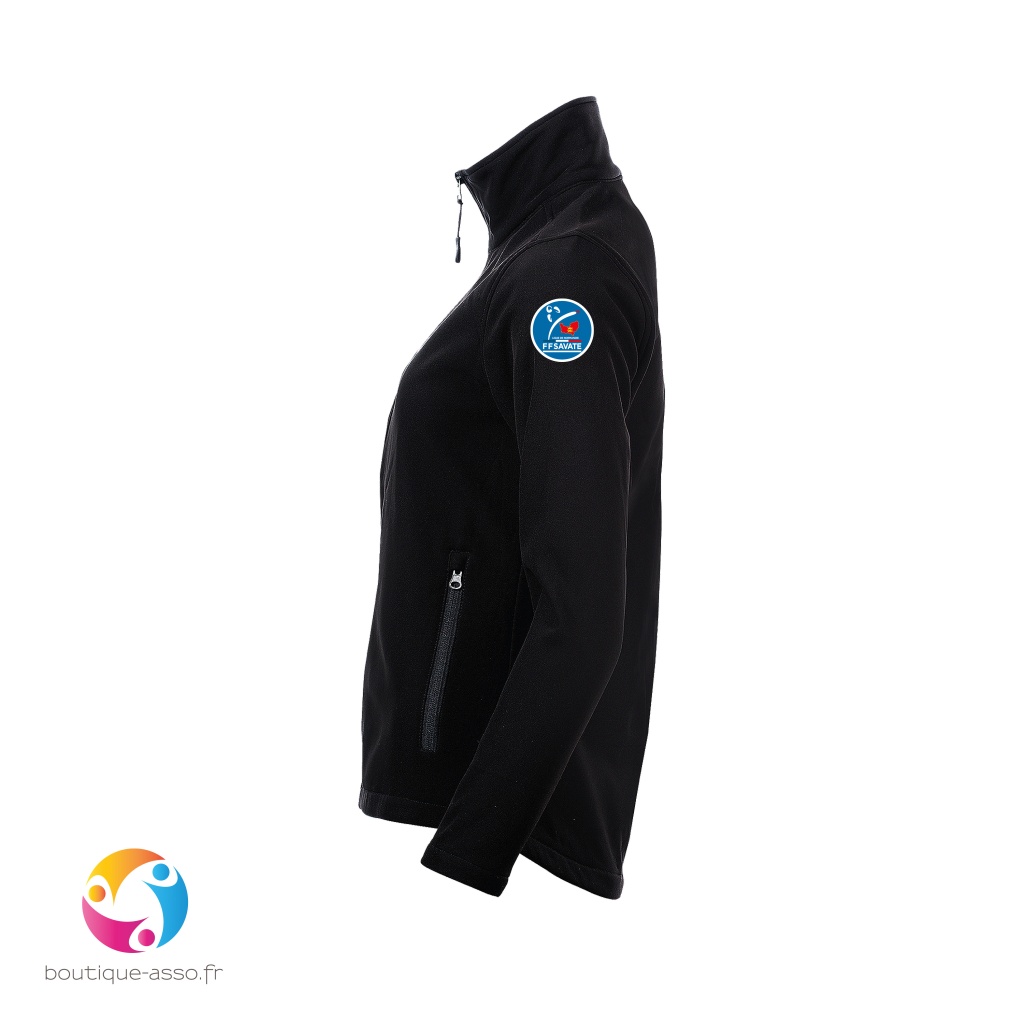 VESTE SOFTSHELL FEMME - Ligue de Normandie de Savate