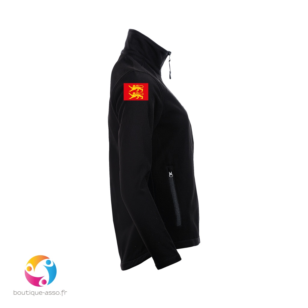 VESTE SOFTSHELL FEMME - Ligue de Normandie de Savate