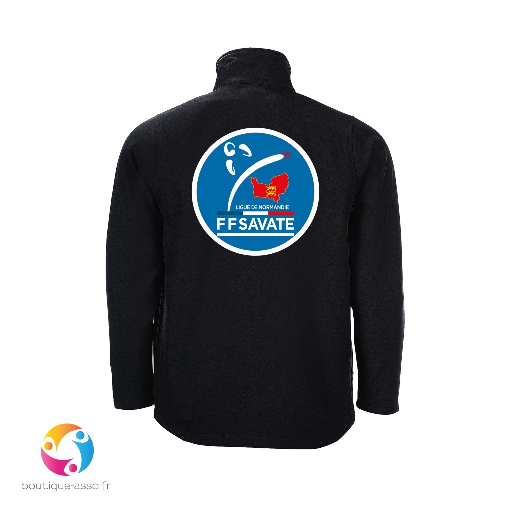 VESTE SOFTSHELL HOMME - Ligue de Normandie de Savate