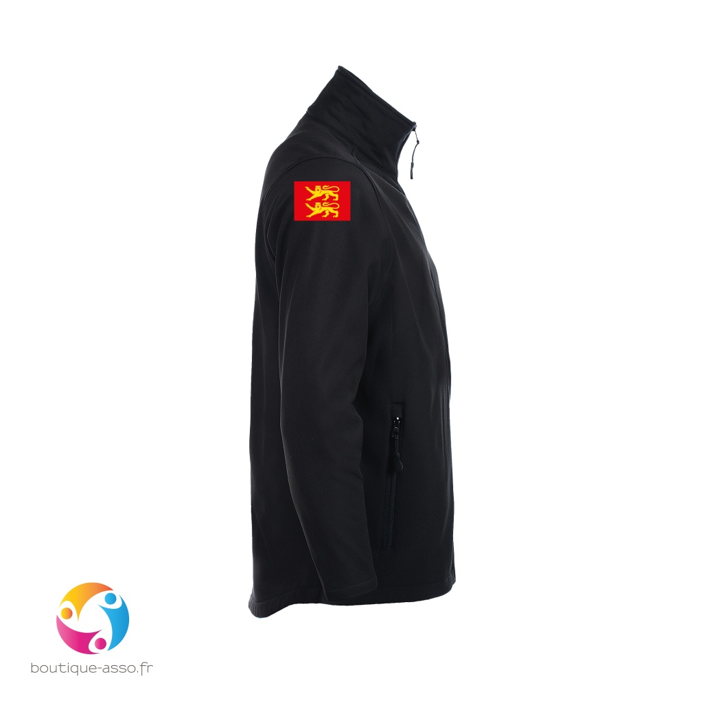 VESTE SOFTSHELL HOMME - Ligue de Normandie de Savate
