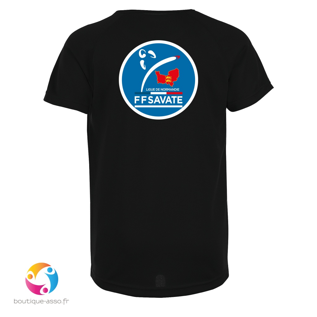 TEE-SHIRT SPORT ENFANT - Ligue de Normandie de Savate