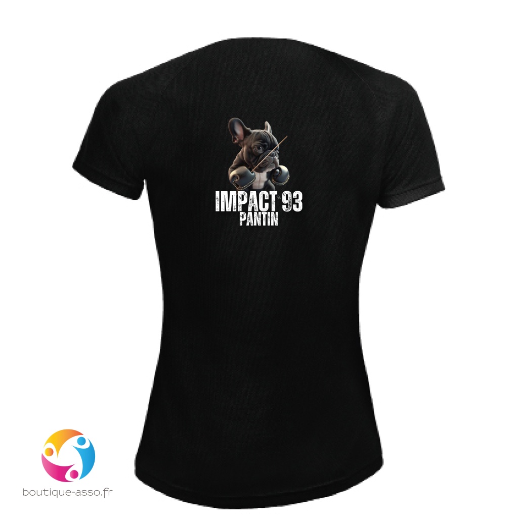 TEE-SHIRT SPORT FEMME - Impact 93 Pantin 