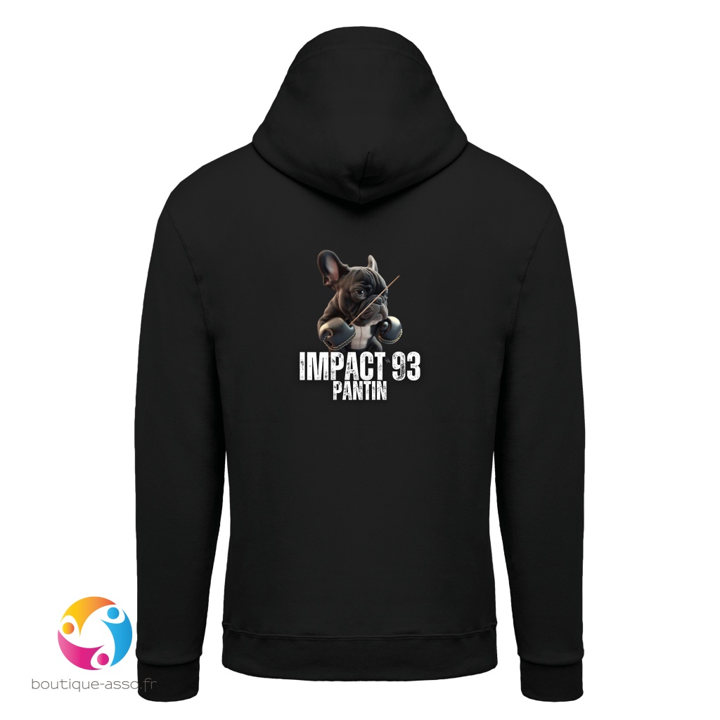 Sweat-shirt à capuche (homme) - Impact 93 Pantin 