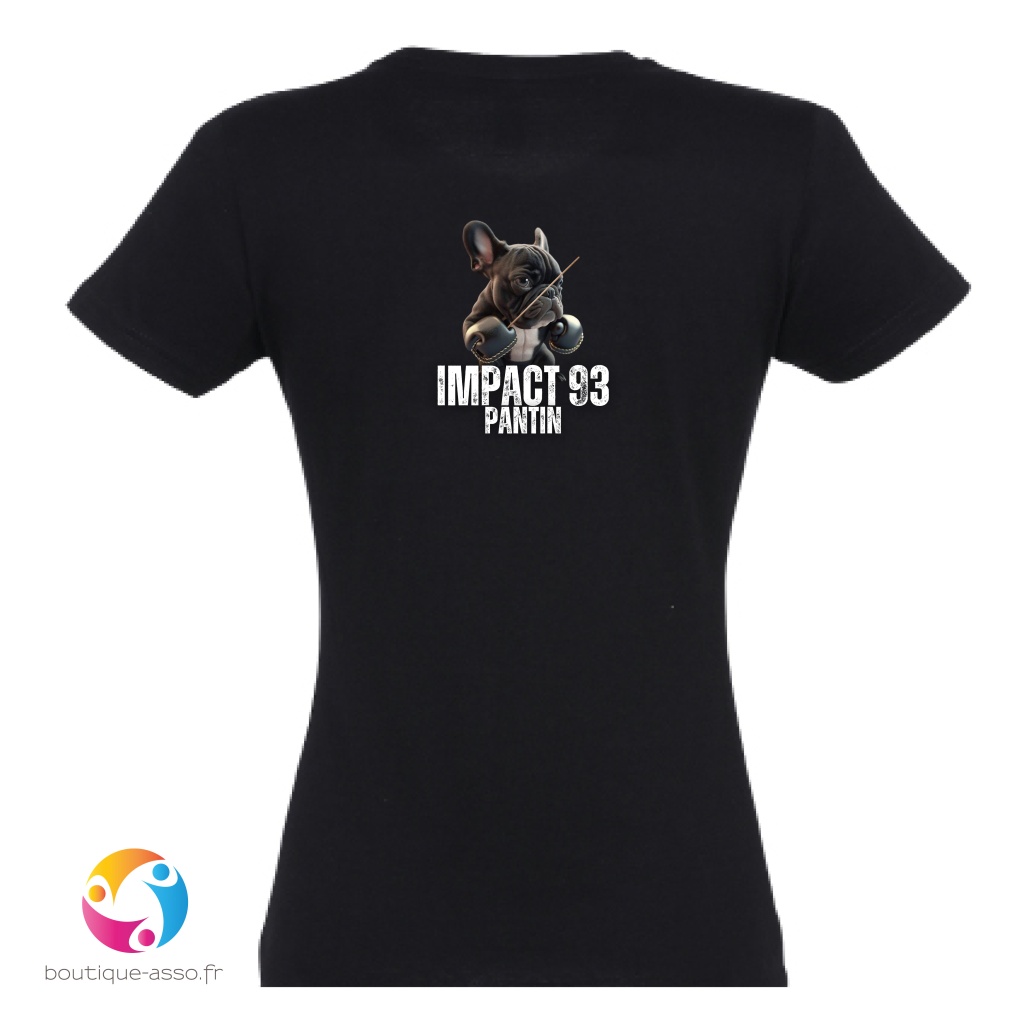 TEE-SHIRT FEMME - Impact 93 Pantin 
