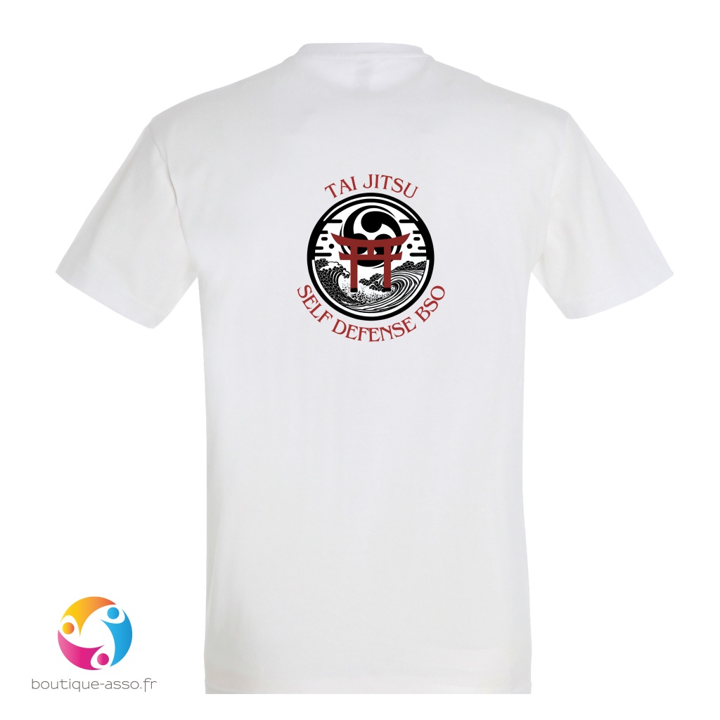 TEE-SHIRT HOMME - Tai Jitsu Self Defense BSO