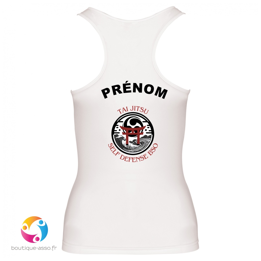 DEBARDEUR SPORT FEMME - Tai Jitsu Self Defense BSO