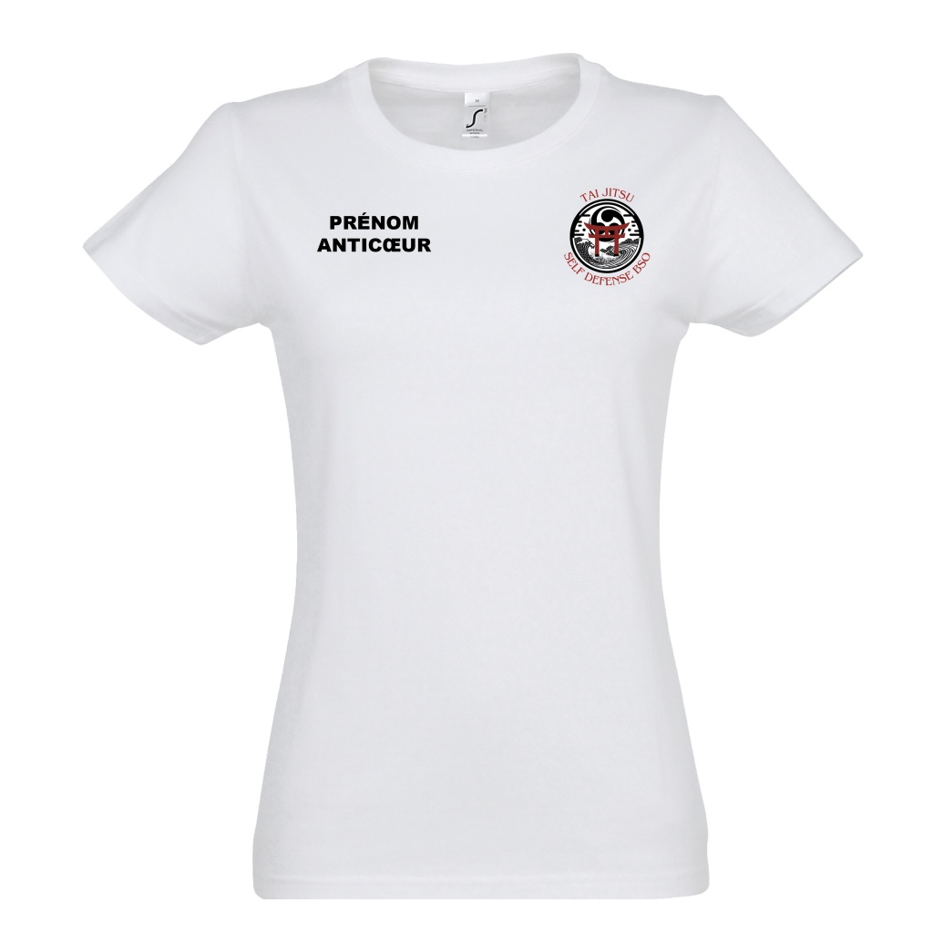 TEE-SHIRT FEMME - Tai Jitsu Self Defense BSO