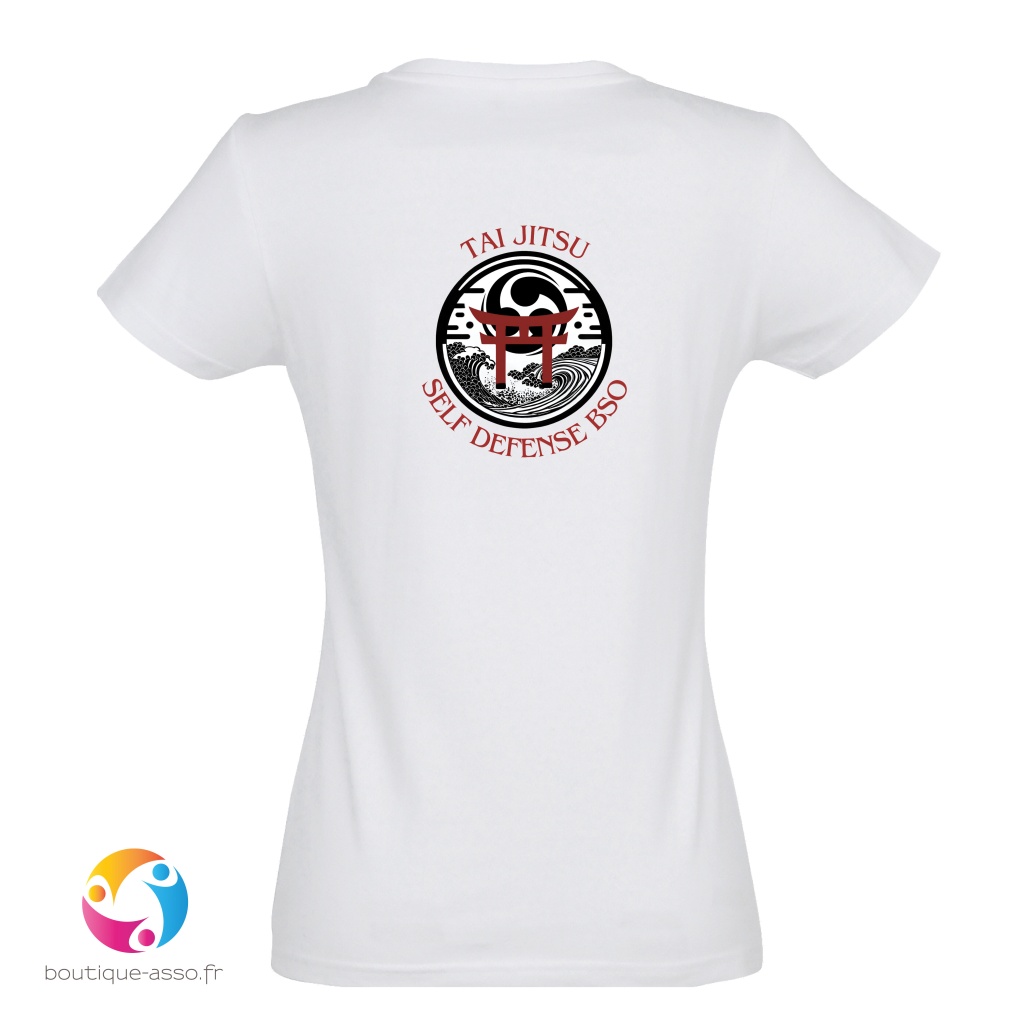 TEE-SHIRT FEMME - Tai Jitsu Self Defense BSO