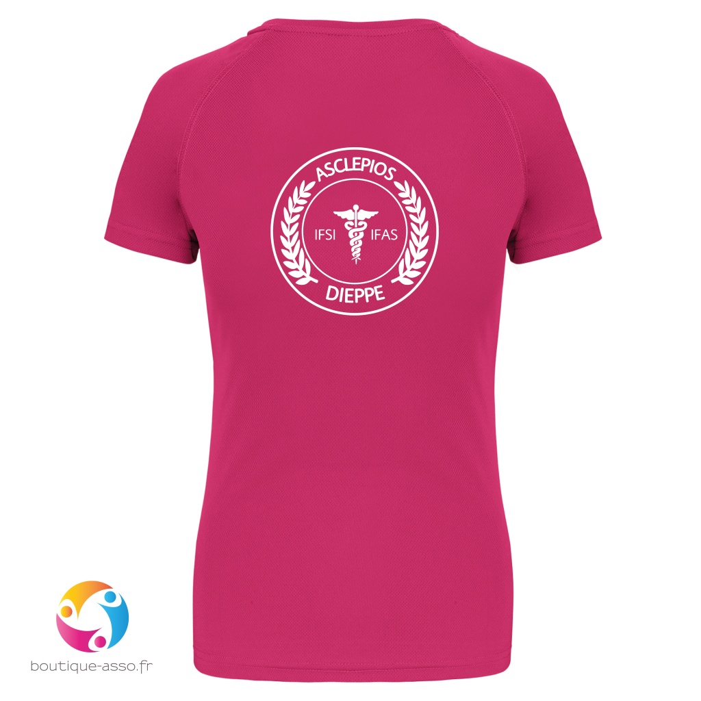 TEE-SHIRT SPORT FEMME - Asclépios
