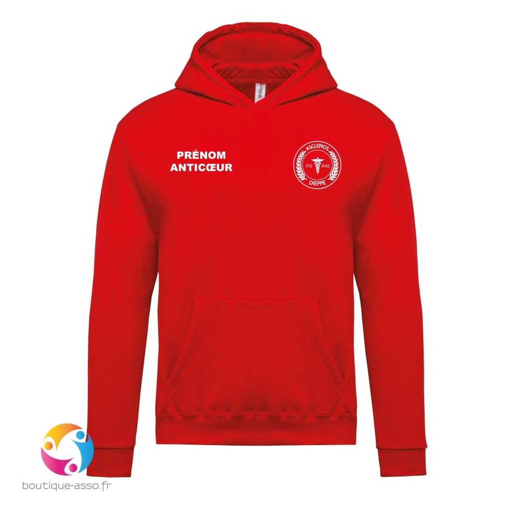 SWEAT CAPUCHE ENFANT - Asclépios