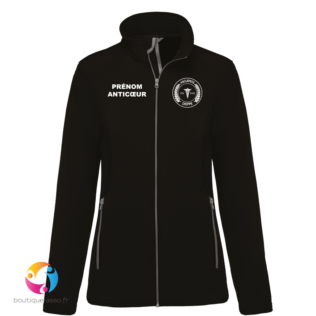 VESTE SOFTSHELL FEMME - Asclépios