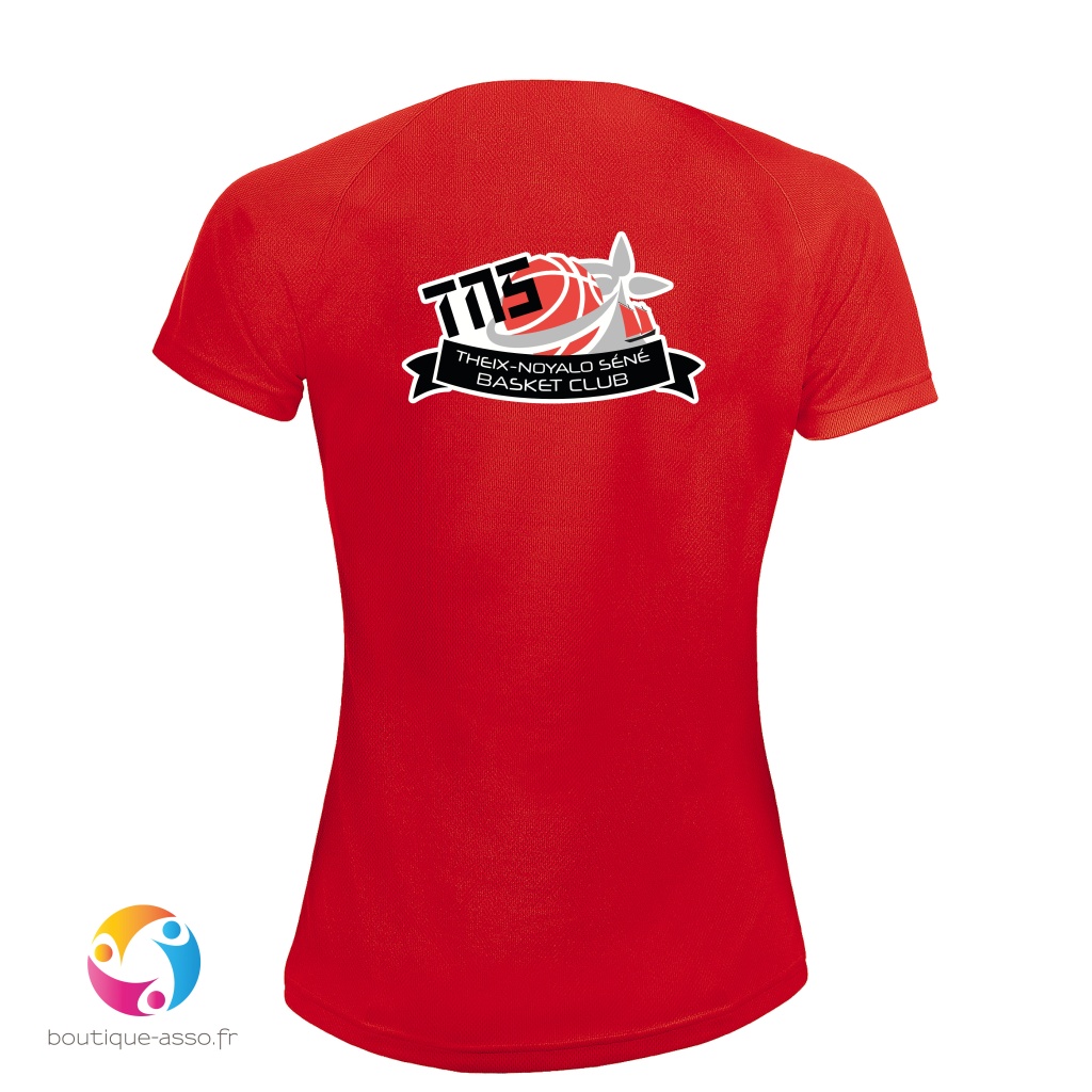 TEE-SHIRT SPORT FEMME - TNS Basket Club