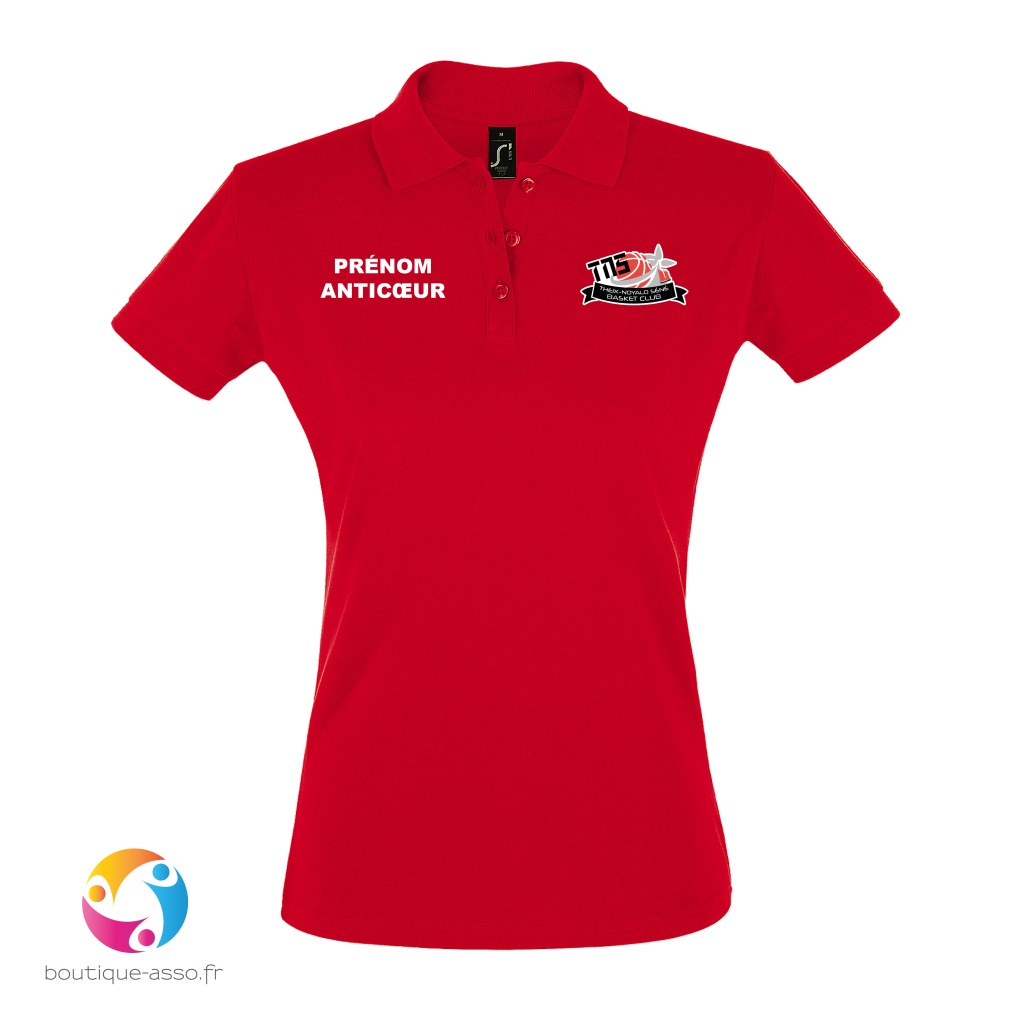 POLO FEMME - TNS Basket Club