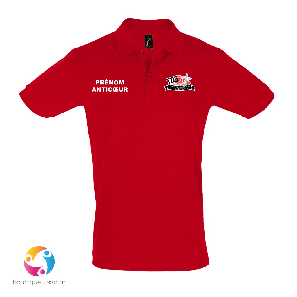 POLO HOMME - TNS Basket Club