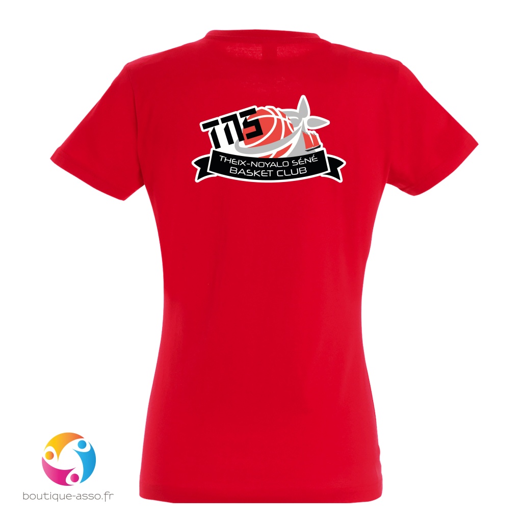 TEE-SHIRT FEMME - TNS Basket Club