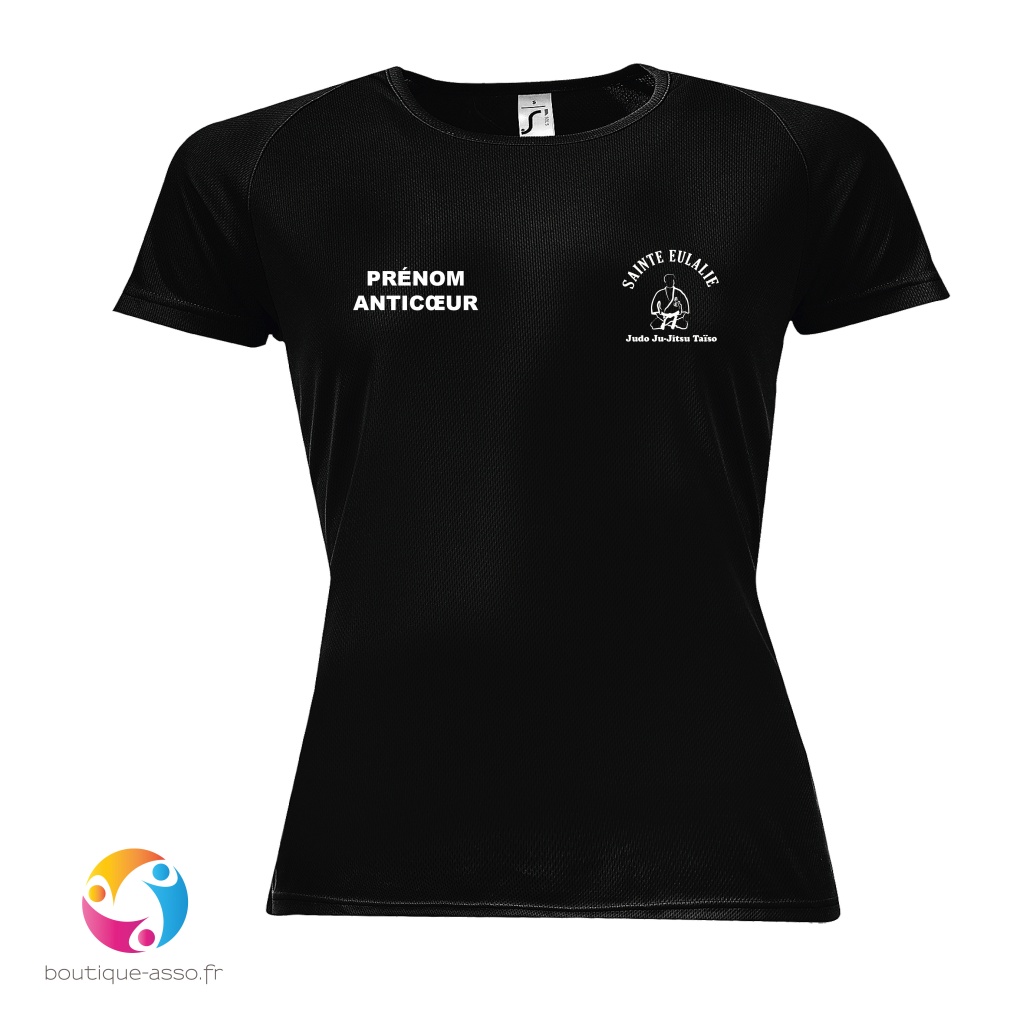 TEE-SHIRT SPORT FEMME - JS SAINTEEULALIE JUDO
