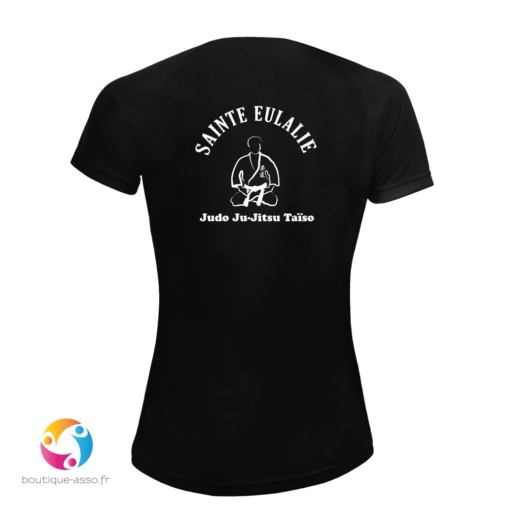 TEE-SHIRT SPORT FEMME - JS SAINTEEULALIE JUDO