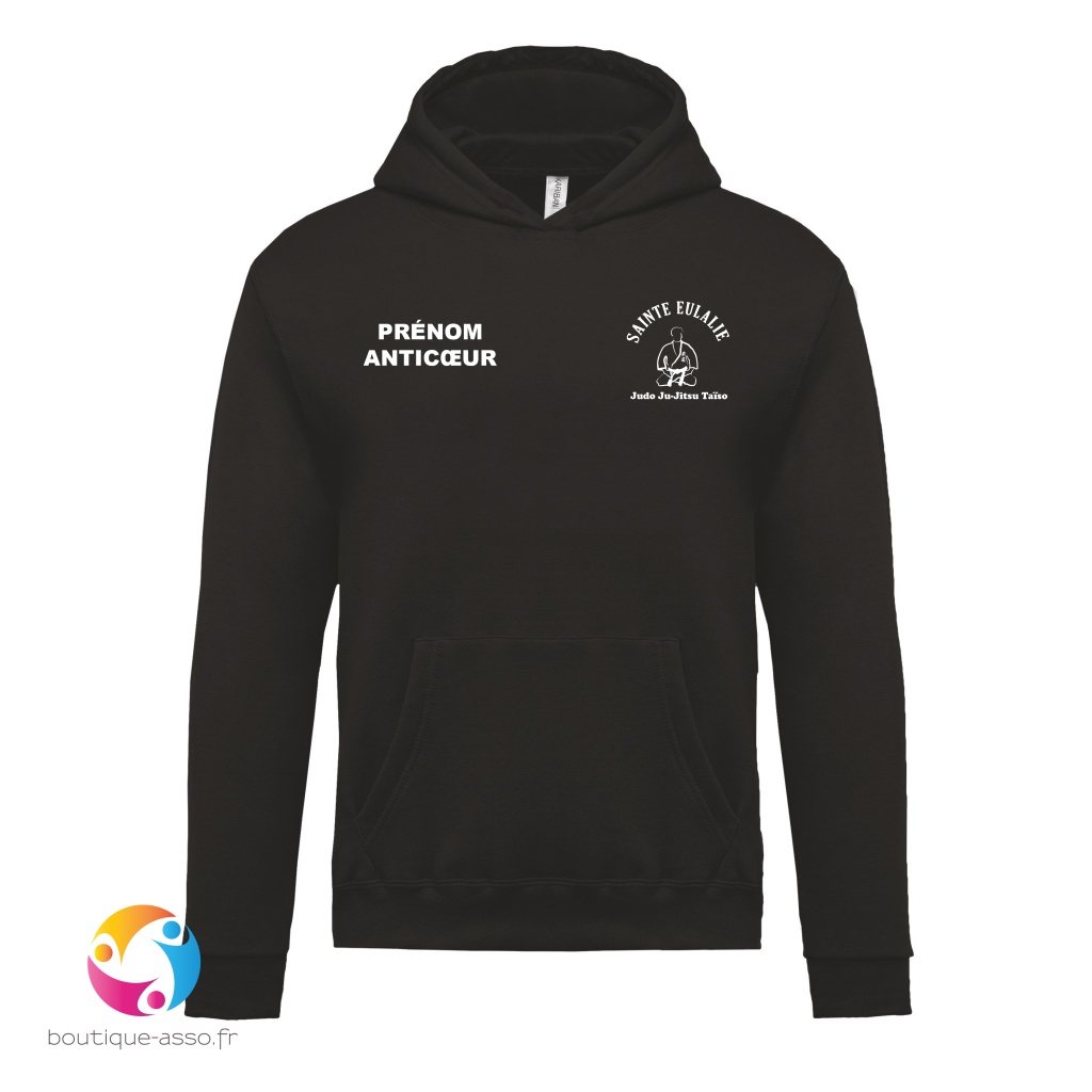 SWEAT CAPUCHE ENFANT - JS SAINTEEULALIE JUDO