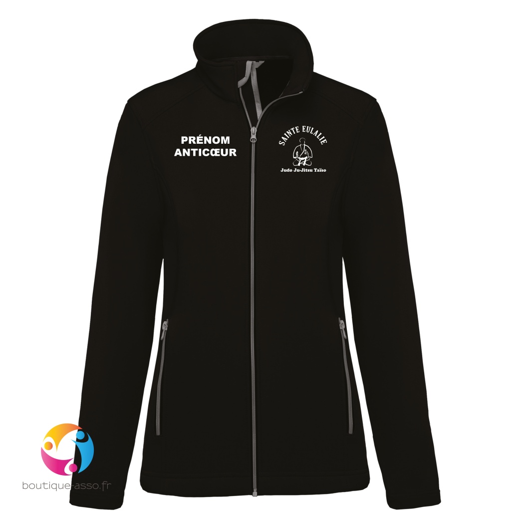 VESTE SOFTSHELL FEMME - JS SAINTEEULALIE JUDO