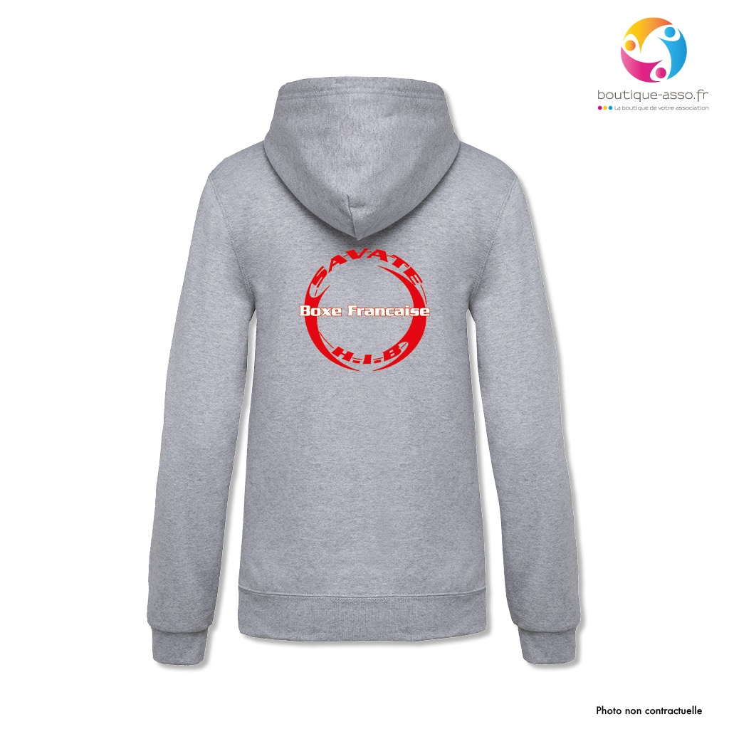 SWEAT CAPUCHE FEMME - HIB SAVATE