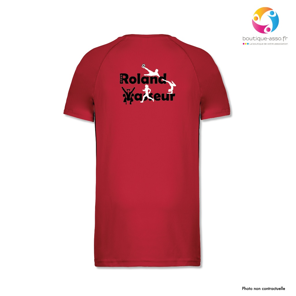 TEE-SHIRT SPORT HOMME - ASCV - Association Sportive du Collège de Vigny