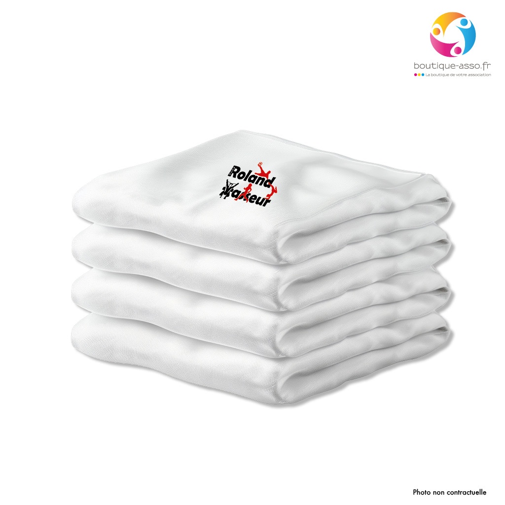 Serviette microfibre personnalisée 50 x 100 cm