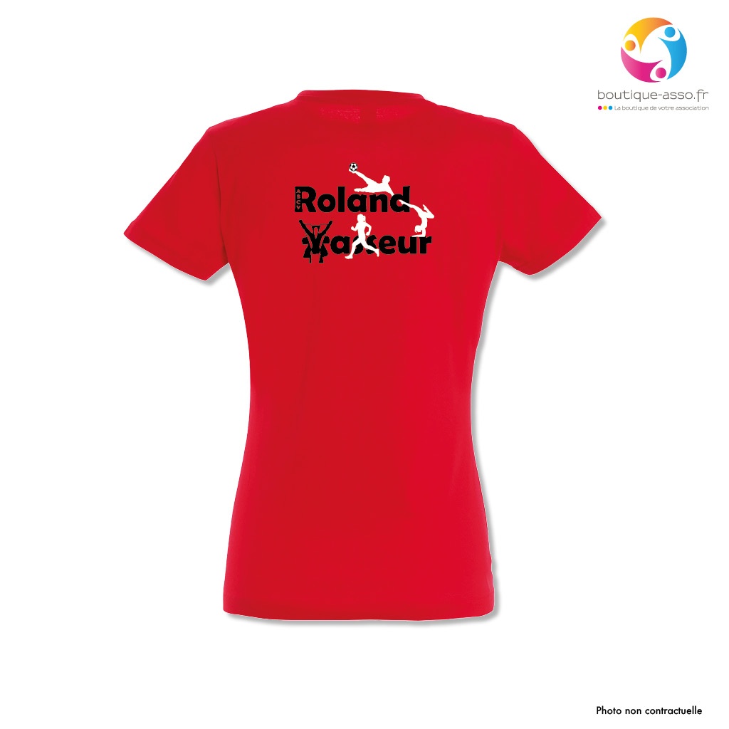 TEE-SHIRT FEMME - ASCV - Association Sportive du Collège de Vigny