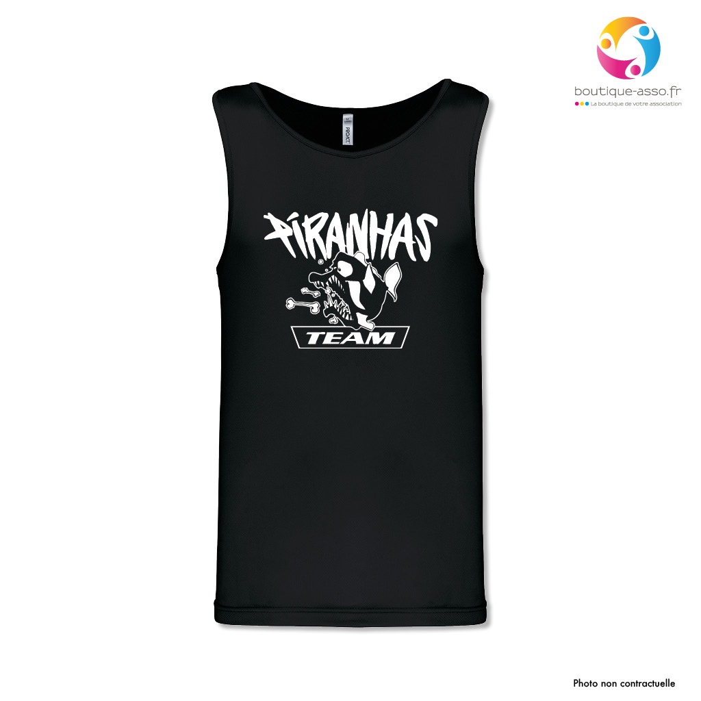 TEE-SHIRT SPORT HOMME - PIRANHAS TRIATHLON
