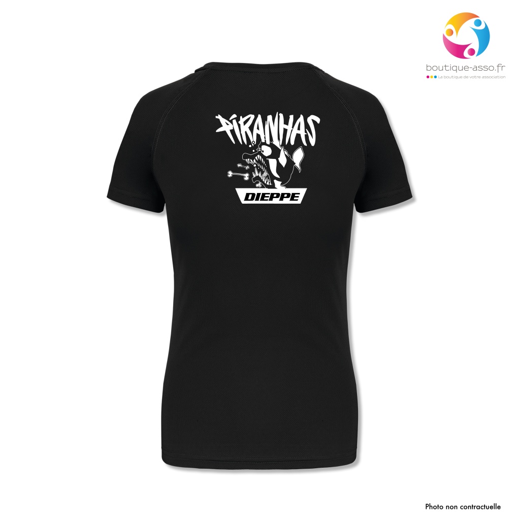 TEE-SHIRT SPORT FEMME - PIRANHAS TRIATHLON