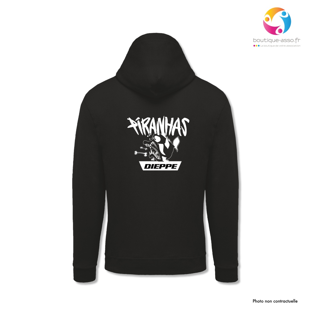 SWEAT CAPUCHE ENFANT - PIRANHAS TRIATHLON