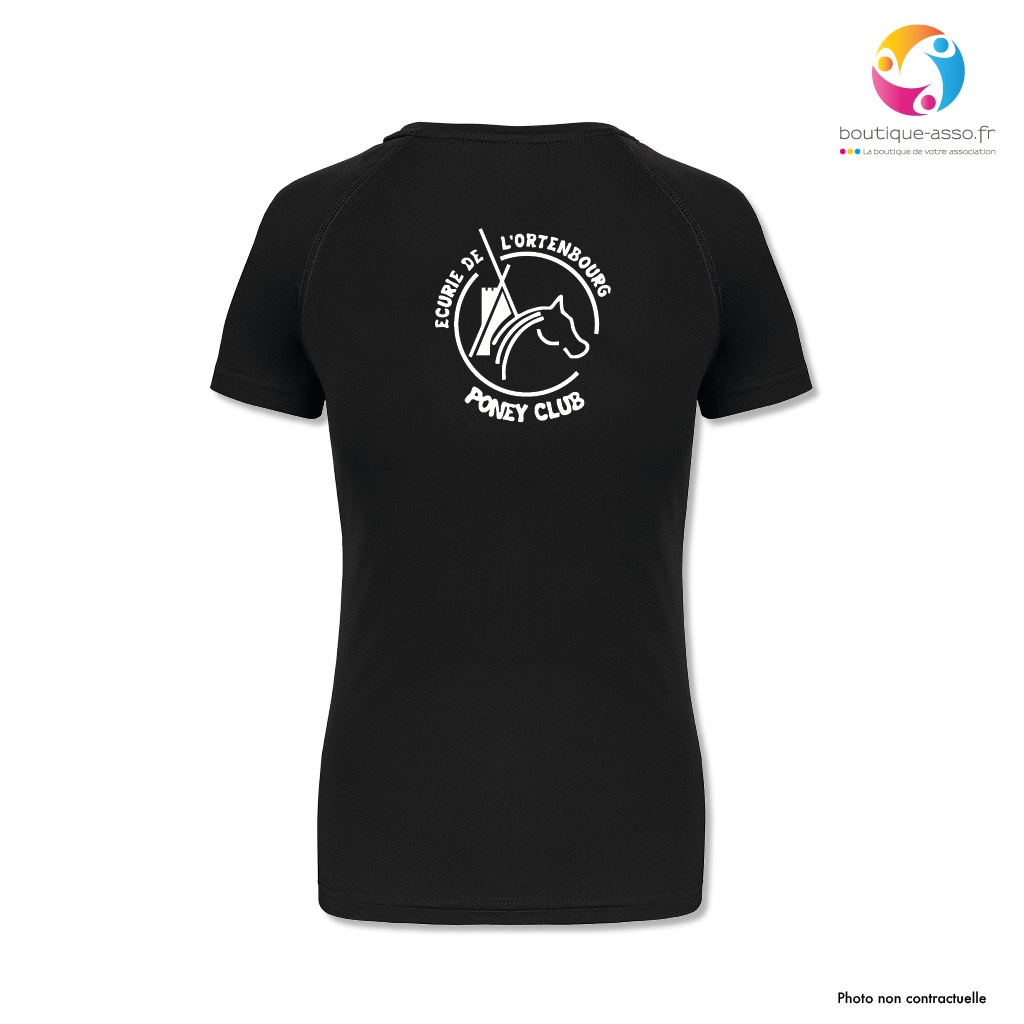 TEE-SHIRT SPORT FEMME - Ecurie de l'Ortenbourg 