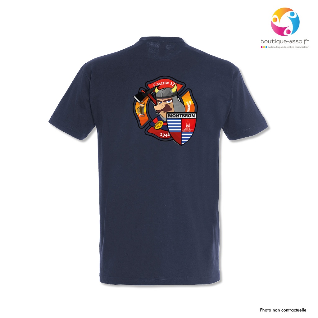 TEE-SHIRT HOMME - Amicale pompiers Montbron
