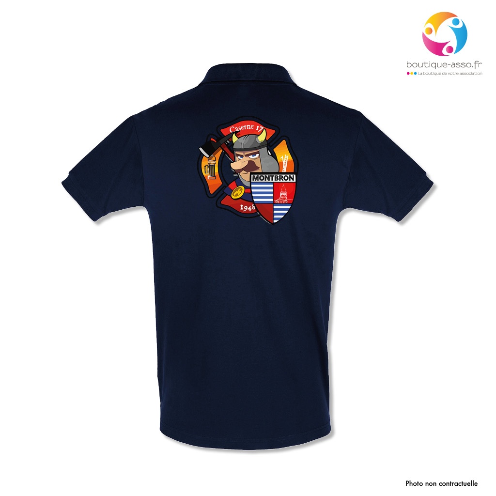 POLO HOMME - Amicale pompiers Montbron