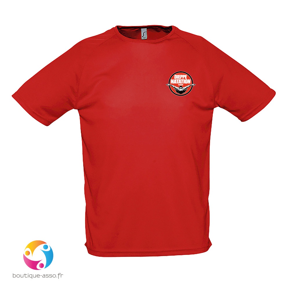 tee-shirt sport homme - Dieppe natation CMND