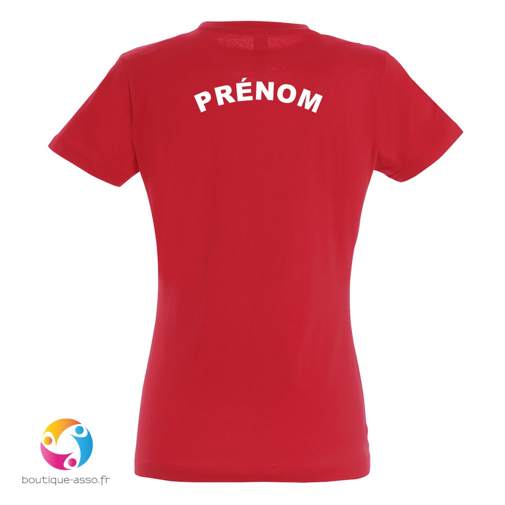 tee-shirt femme coton - Dieppe natation CMND