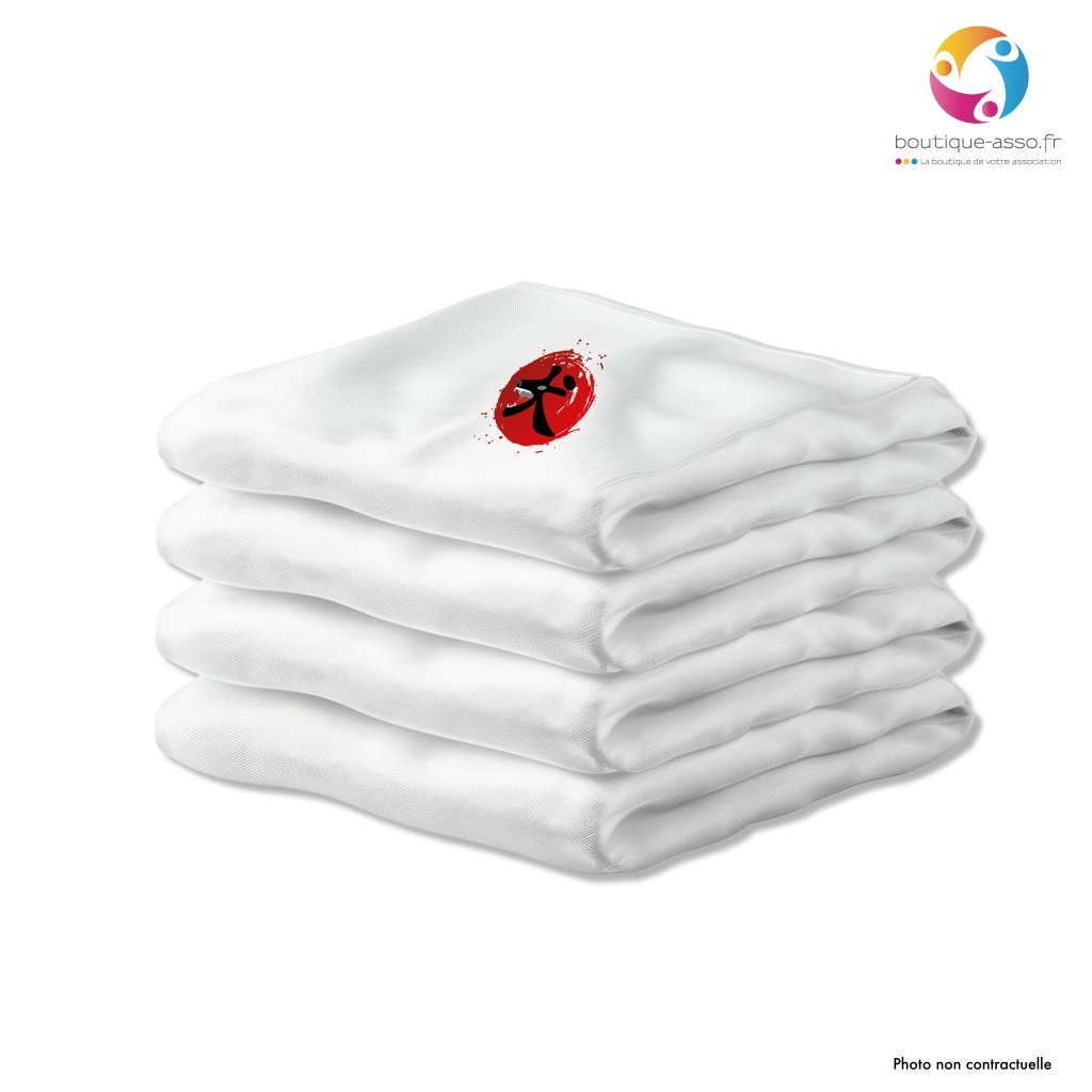 Serviette microfibre personnalisée 50 x 100 cm - Ring Club Bessieran 