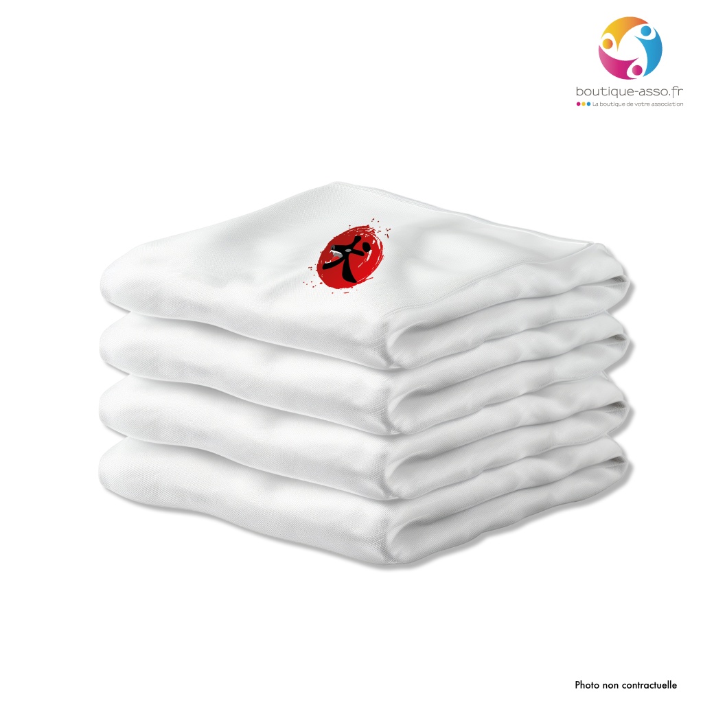 Serviette microfibre personnalisée 100 x 150 CM - Ring Club Bessieran 