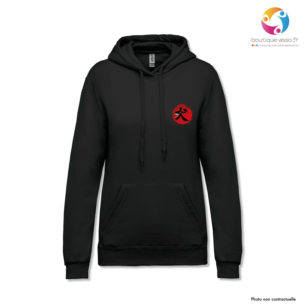 SWEAT CAPUCHE FEMME - Ring Club Bessieran 