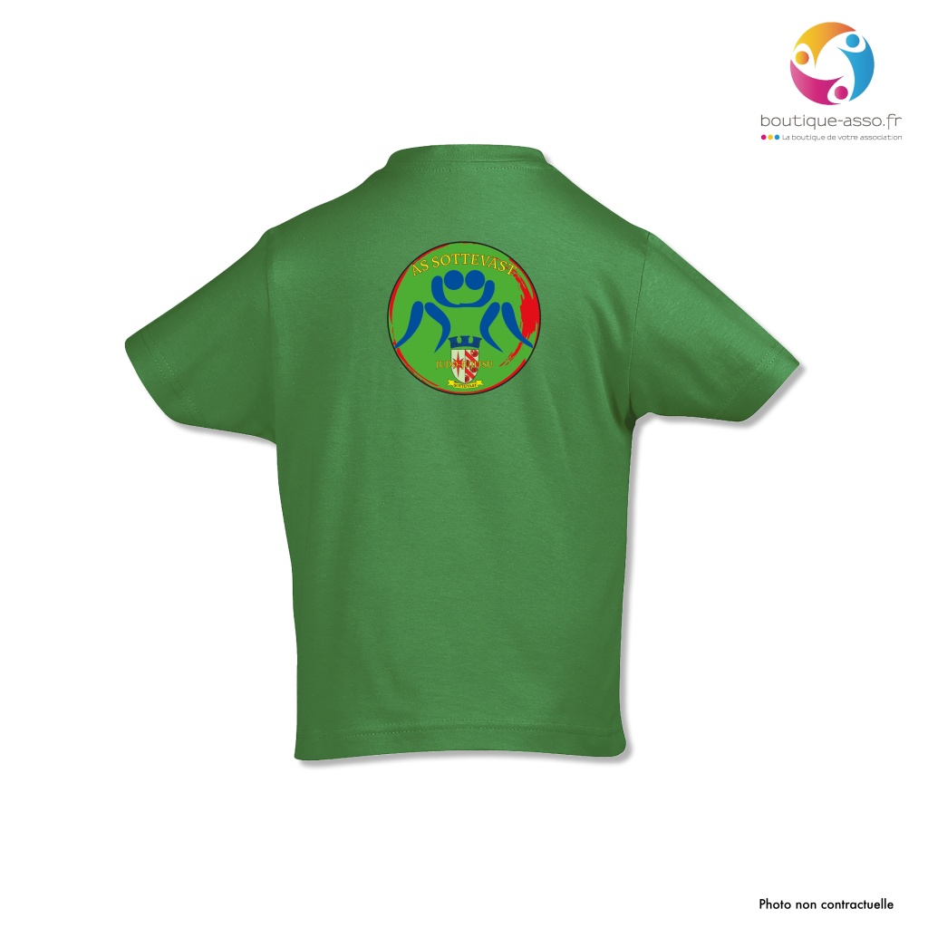 TEE-SHIRT ENFANT  - AS SOTTEVAST JUDO JUJITSU