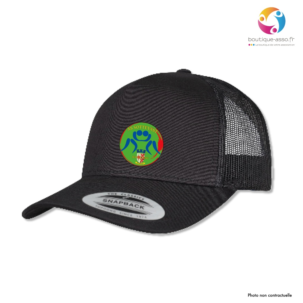 CASQUETTE TRUCKER RETRO - AS SOTTEVAST JUDO JUJITSU