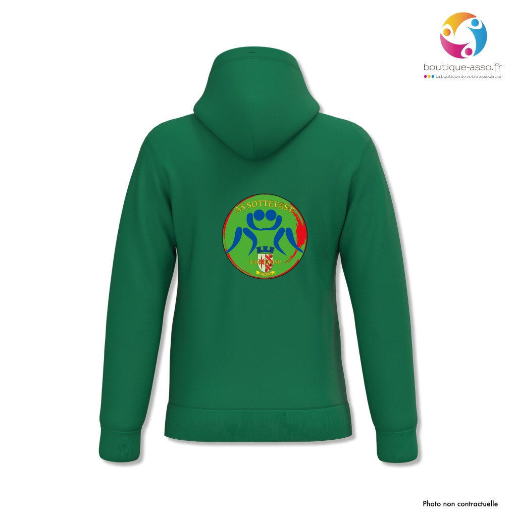 SWEAT CAPUCHE HOMME - AS SOTTEVAST JUDO JUJITSU