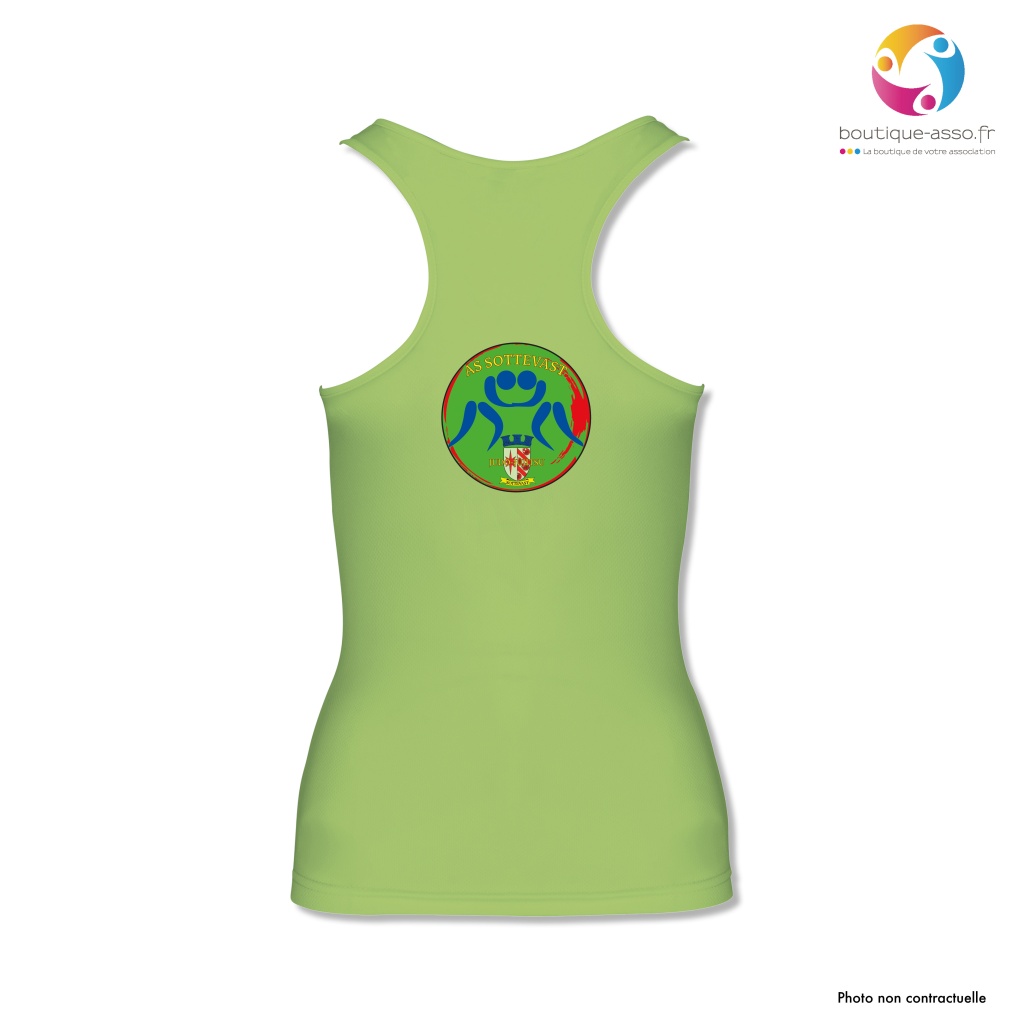 DEBARDEUR SPORT FEMME - AS SOTTEVAST JUDO JUJITSU