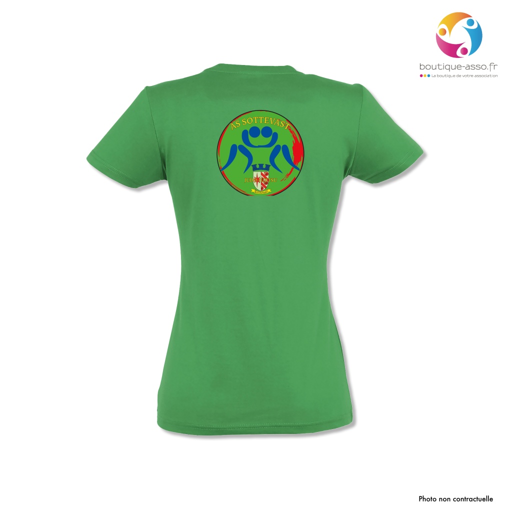 TEE-SHIRT FEMME - AS SOTTEVAST JUDO JUJITSU