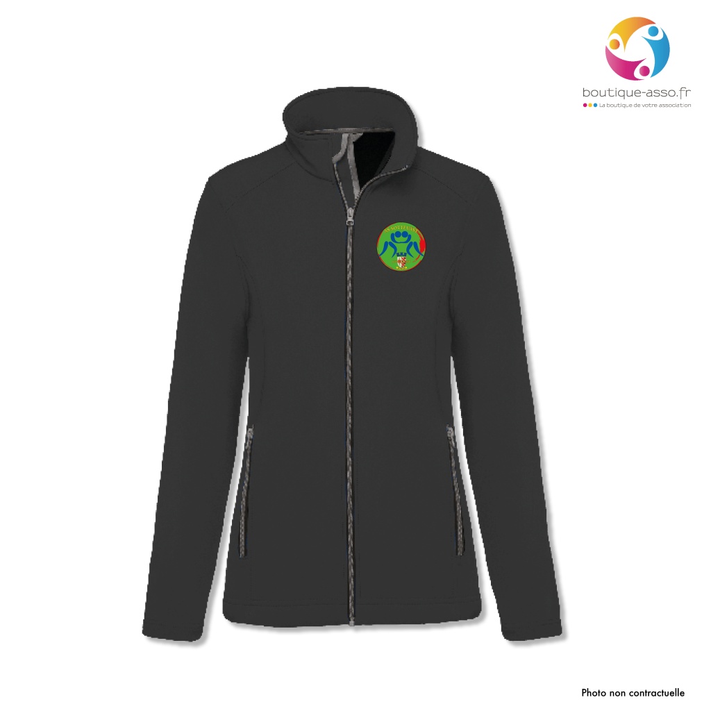 VESTE SOFTSHELL FEMME - AS SOTTEVAST JUDO JUJITSU