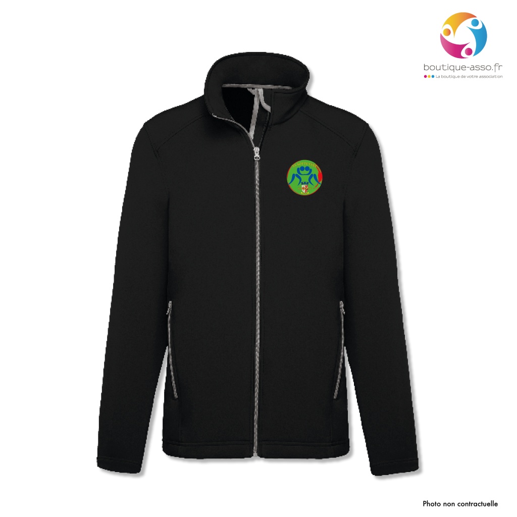 VESTE SOFTSHELL HOMME - AS SOTTEVAST JUDO JUJITSU