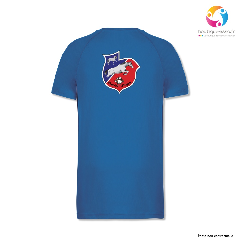TEE-SHIRT SPORT HOMME - LES ÉCURIES D'ANJOU 
