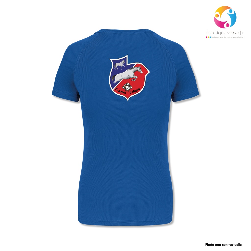 TEE-SHIRT SPORT FEMME - LES ÉCURIES D'ANJOU 