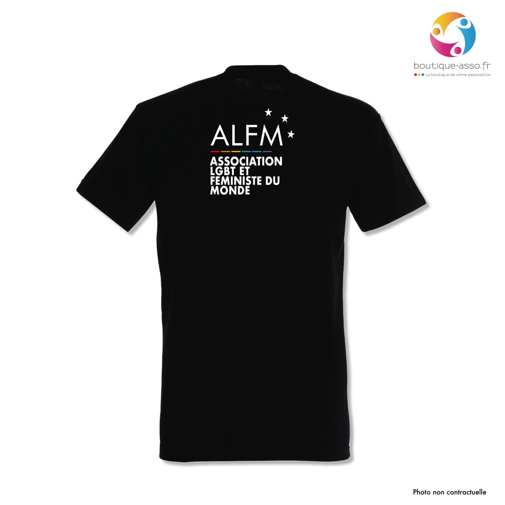 TEE-SHIRT HOMME - ASSOCIATION LGBT ET FEMINISTE DU MONDE
